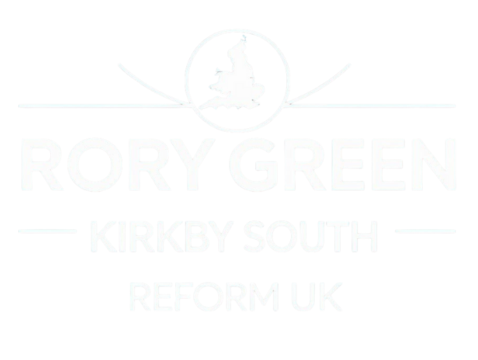 REFORM UK Councillor for Kirkby South Rory Green